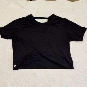 Fabletics Black Crop Top